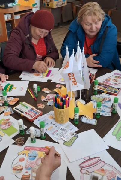 ️Нещодавно, в одному з міст Донецької області, мобільна команда провела заняття для внутрішньо переміщених…