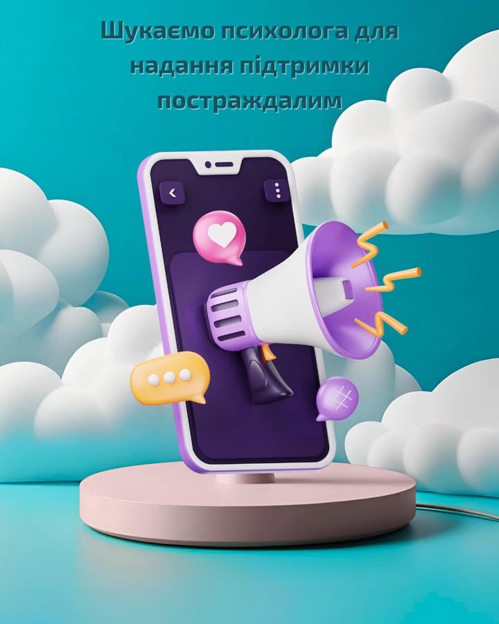 ШУКАЄМО ПСИХОЛОГА м. Камʼянське, Дніпропетровська область. Громадська організація «Аваліст» шукає психолога/психологиню, який/яка готовий(-а) надавати…