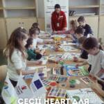 Сесії за програмою психосоціальної підтримки HEART. Цього разу діти зі шкіл Дніпропетровської області створювали…